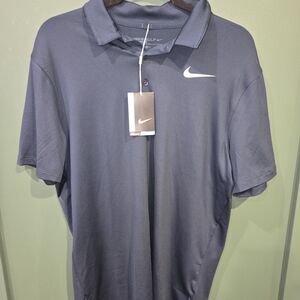Nike Men's Dark Blue Polo Shirt